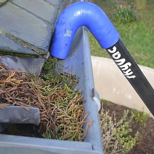 High Rise Roof Top Gutters Cleaning